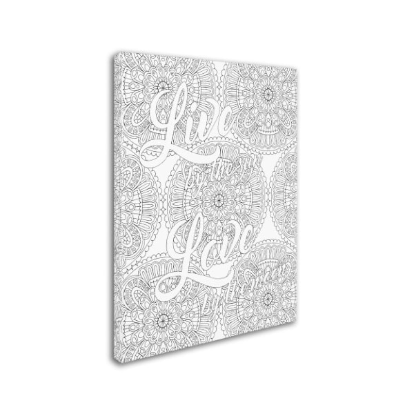 Hello Angel 'Inspirational Quotes 19' Canvas Art,18x24